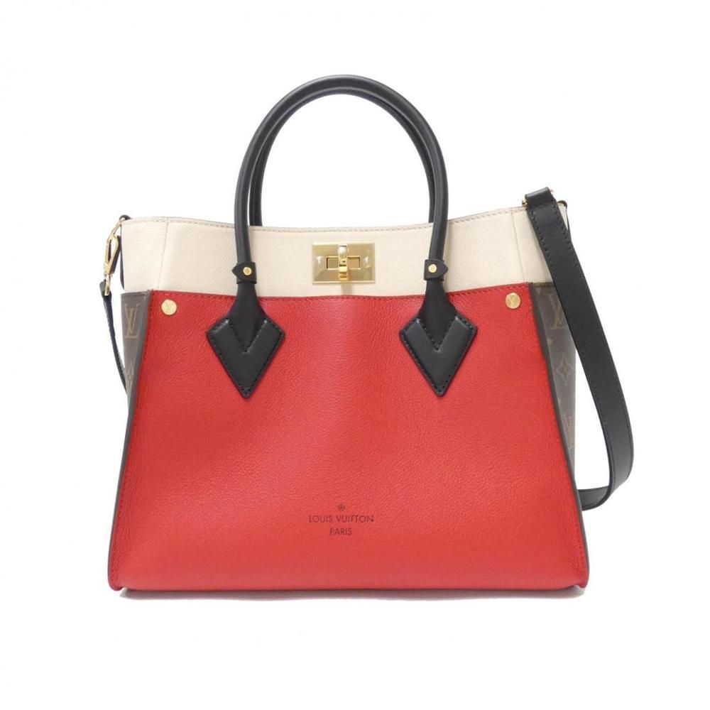 Louis Vuitton On My Side Monogram Bag Rouge Pirate / Gold Metal Fittings